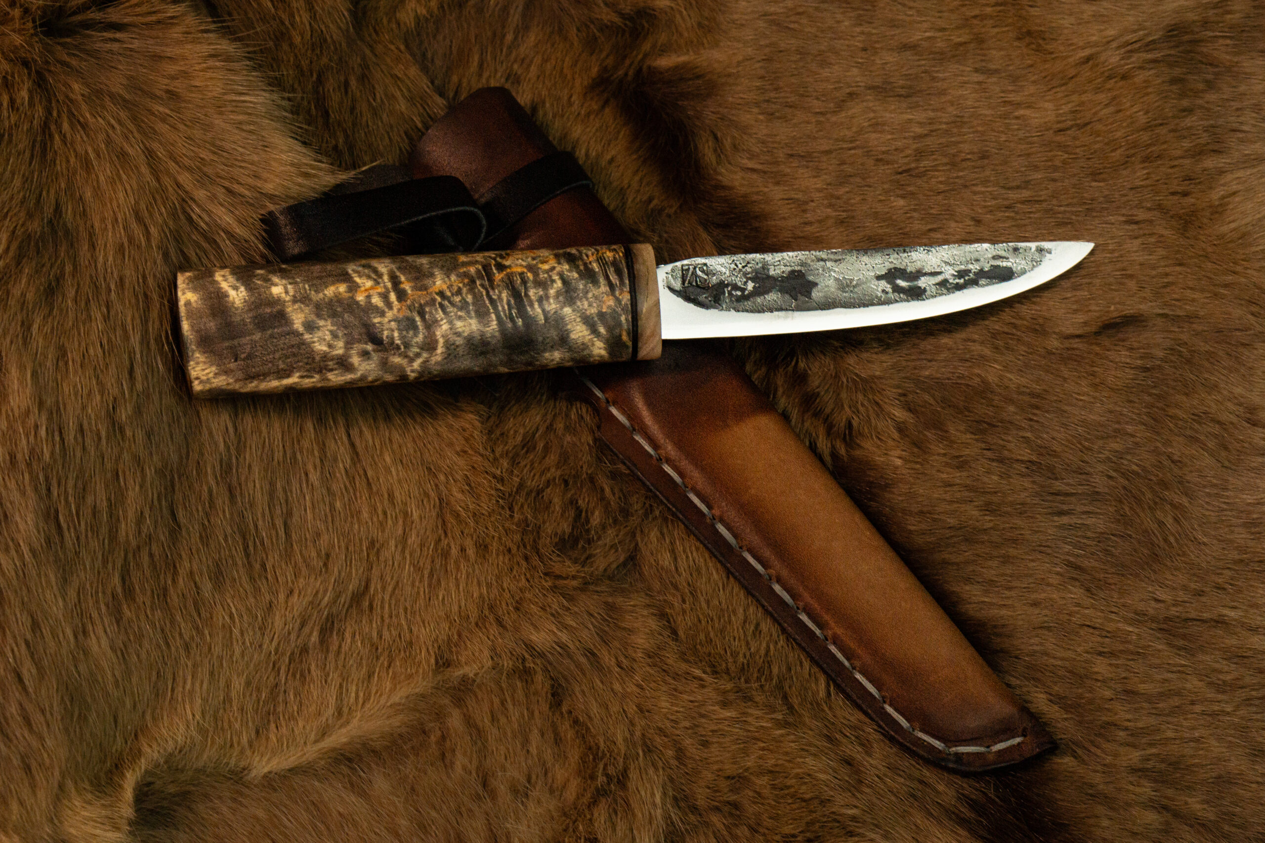 Фишер – Балыксыт — якутский нож ручной ковки, мастерская MUUS, фото 6